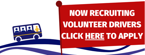 now recruiting volunteer drivers - click to apply