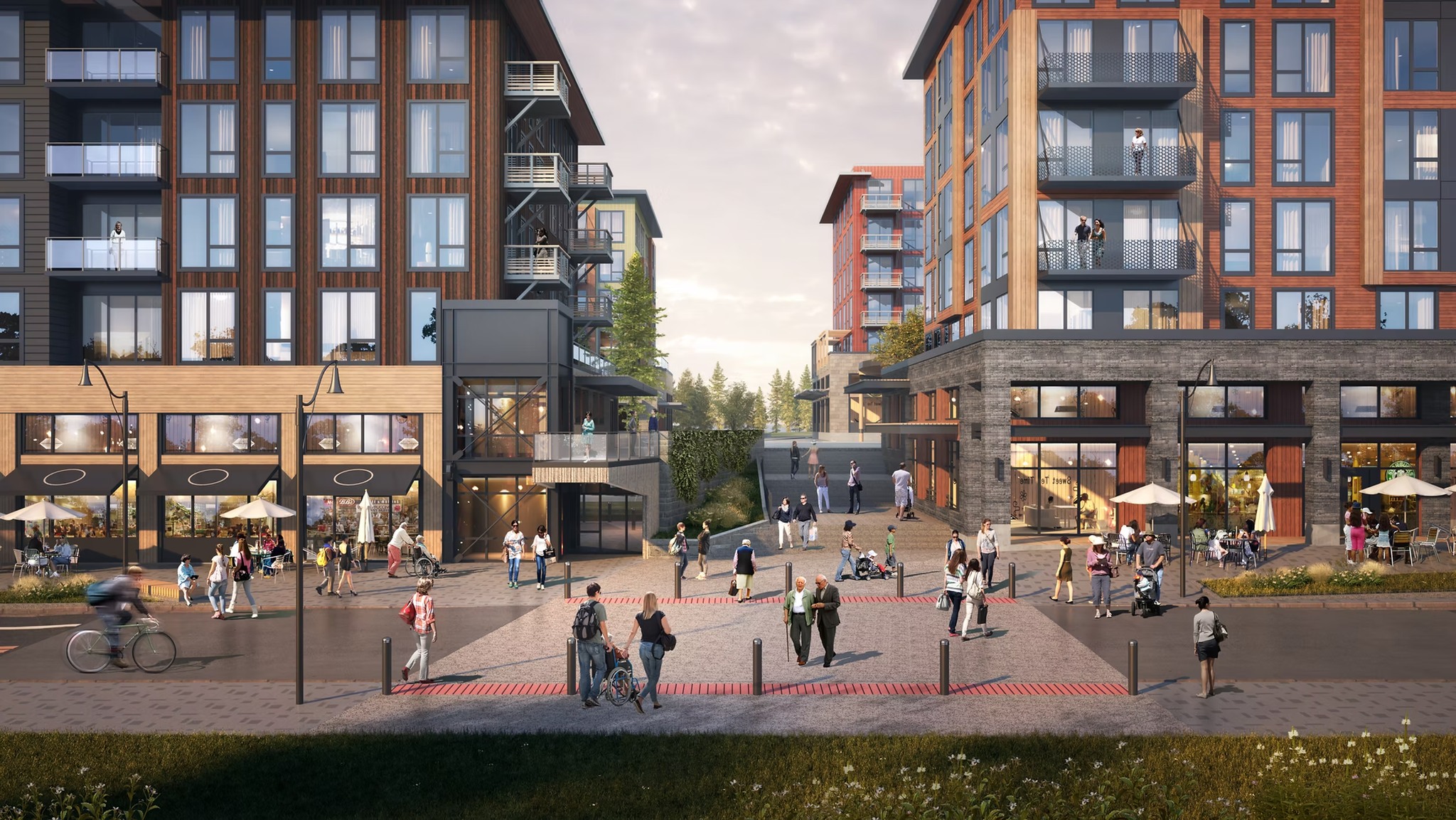 Town Center rendering