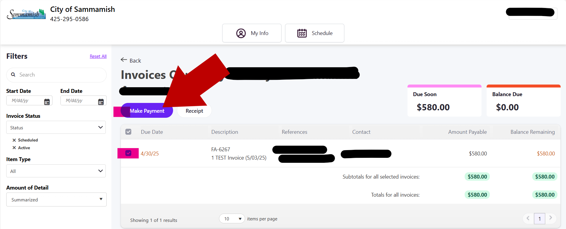 Making Online Payment - Booking FAQs