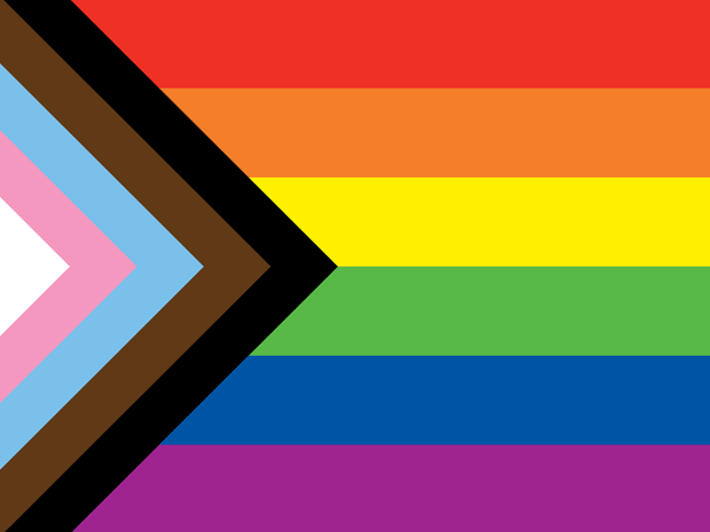 Progress pride flag