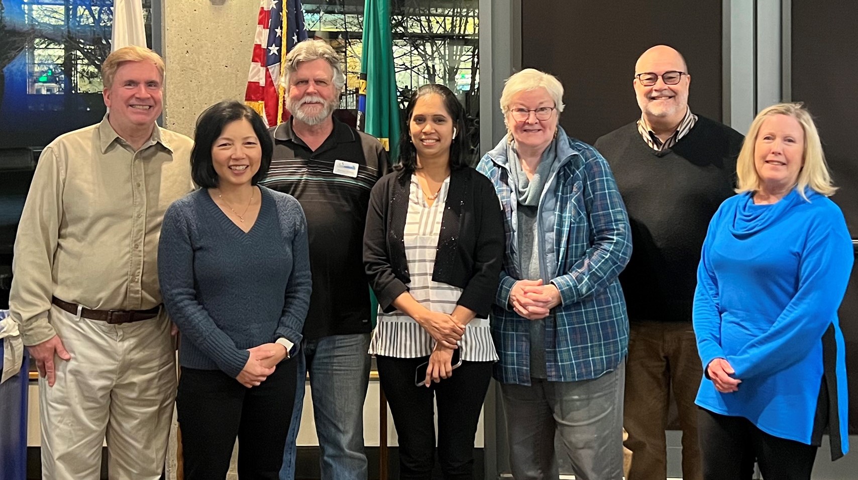 Seven members of the 2023 Human Services Advisory Commission